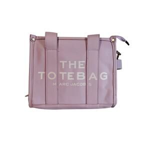 Marc Jacobs Women’s The Leather Medium Tote In Lilac Purple
